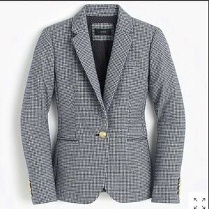 J.Crew Campbell Houndstooth Blazer